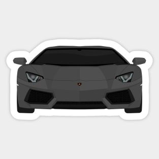 AVENTADOR DARK-GREY Sticker